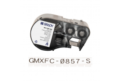 Brady M4C-500-499 / 170794, 12.70 mm x 4.88 m, Nylon, fekete nyomtatás / fehér alapon