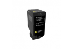 Lexmark 74C2SYE sárga (yellow) eredeti toner
