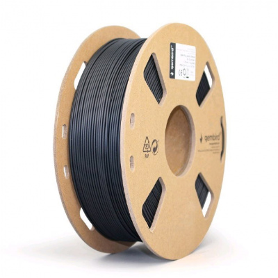 Gembird 3DP-PLA-01-MTBK, 3D filament, PLA Matte, 1,75mm, 1000g, Fekete (Black)