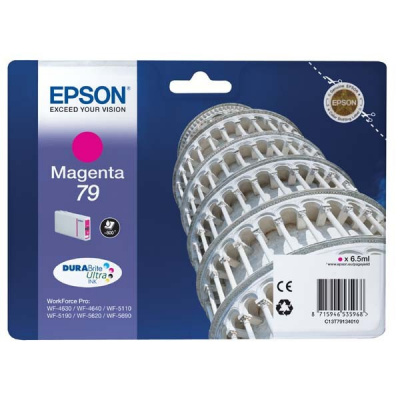 Epson 79 L C13T79134010 bíborvörös (magenta) eredeti tintapatron