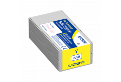 Epson SJIC22P(Y) C33S020604 a ColorWorks esetében, sárga (yellow) eredeti tintapatron