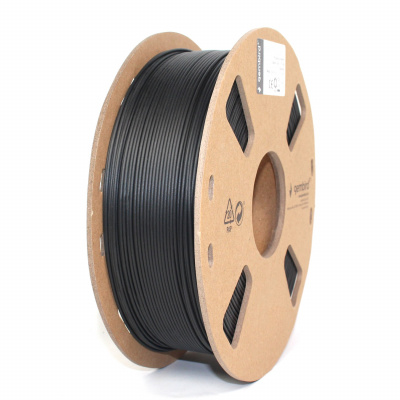 GEMBIRD 3DP-PLA+1.75-02-BK, 3D filament, PLA PLUS, 1,75mm, 1000g, fekete