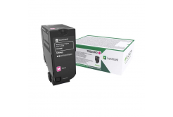 Lexmark 75B20M0 bíborvörös (magenta) eredeti toner