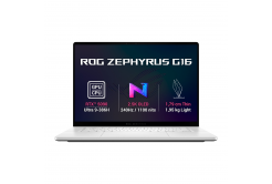 ASUS ROG Zephyrus G16/GU606AX-TB081WZ/U9-386H/16"/2560x1600/64GB/1TB/RTX 5090/W11H/Fehér/2R