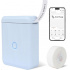 Niimbot D110-M Smart 1AA56301619, címkenyomtató, kék + címketekercs