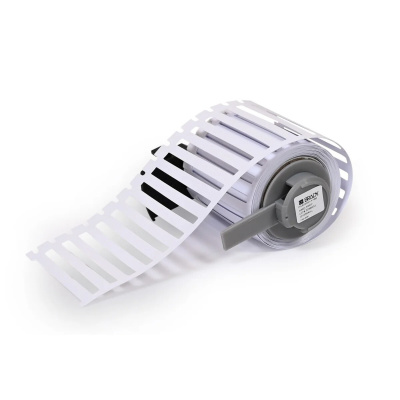 Brady M7-30x4.4-7696-WT / 312005, BMP71 Rigid DuraSleeve Wire Marking Inserts, 30.00 mm x 4.40 mm