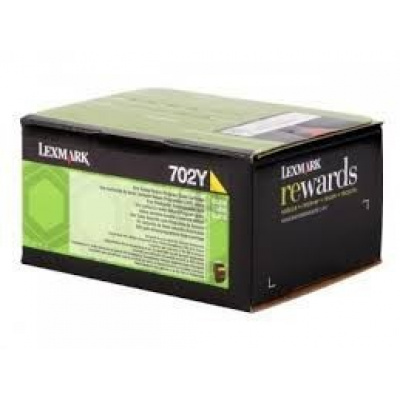 Lexmark 70C20Y0 sárga (yellow) eredeti toner