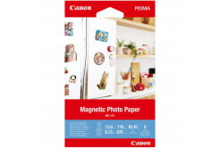 Canon 3634C002 Magnetic Photo Paper, fotópapírok, fényes, fehér, Canon PIXMA, 10x15cm, 4x6", 670 g/m2, 5 ks