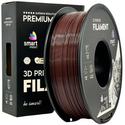 Smart Print FG-S205-E1, 3D filament, PETG, 1,75mm, 1000g, Barna (Coffee)