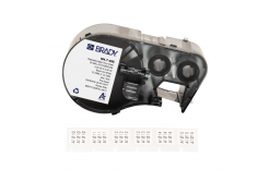 Brady M4-7-498 / 170787, 12.70 mm, Vinyl, fekete nyomtatás / fehér alapon