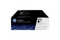HP 85A CE285AD 2 db fekete (black) eredeti toner