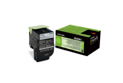 Lexmark 80C2SKE fekete (black) eredeti toner