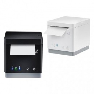 Star mC-Print2 39653090 blokknyomtató, USB, BT, Ethernet, 8 dots/mm (203 dpi), 58mm, vágó egység, fehér