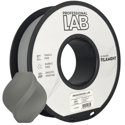 Professional Lab FG-P56-E1, 3D filament, PLA+, Gray, 1kg, 1,75mm
