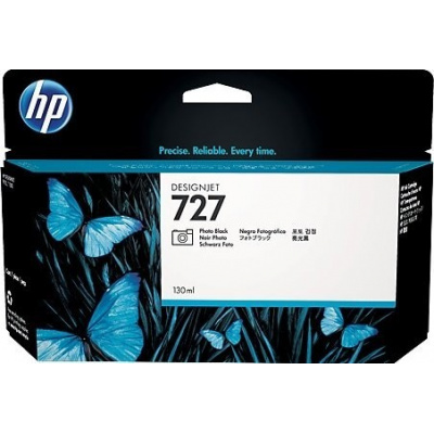 HP 727 C1Q12A matt fekete (matte black) eredeti tintapatron