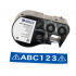 Brady M4C-1000-595-BL-WT / 170836, 25.40 mm x 7.62 m, vinil, fehér nyomtatás / kék alapon
