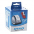 Dymo 99019, S0722480, 59mm x 190mm, fehér papír címkék