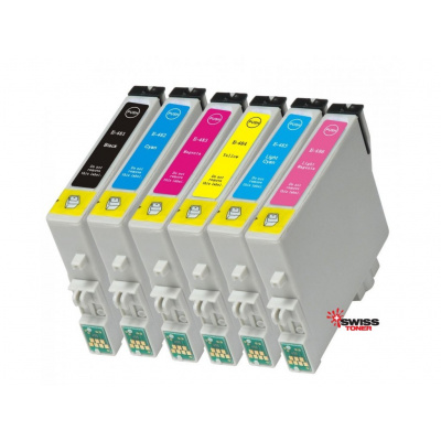 Epson T0487 multipack utángyártott tintapatron