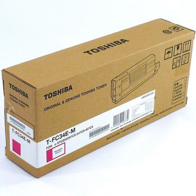 Toshiba T-FC34EM 6A000001533 bíborvörös (magenta) eredeti toner
