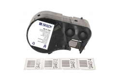 Brady M5-31-7425 / 170846, 38.10 mm, Polypropylene, fekete nyomtatás / fehér alapon