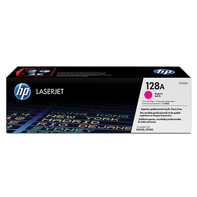 HP 128A CE323A bíborvörös (magenta) eredeti toner