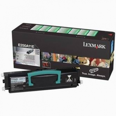 Lexmark E250A11E fekete (black) eredeti toner
