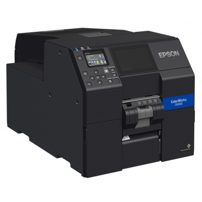 Epson ColorWorks C6000Pe C31CH76202, színes címkenyomtató, peeler, disp., USB, Ethernet, black