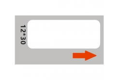 Niimbot címkék RP A2A68601201, 12x30mm 210db White a D11 és D110 esetében