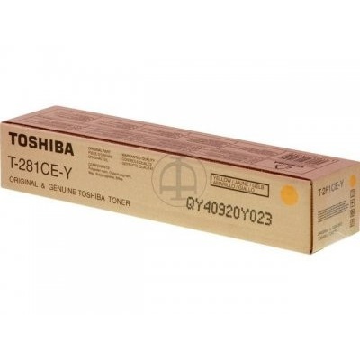 Toshiba T281CEY sárga (yellow) eredeti toner