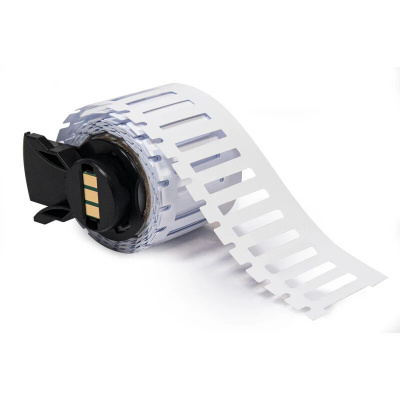 Brady M7-12x4.4-7696-WT / 311997, BMP71 Rigid DuraSleeve Wire Marking Inserts, 12.00 mm x 4.40 mm