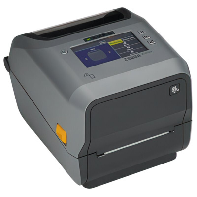 Zebra ZD621 ZD6A043-30ER02EZ címkenyomtató, 12 dots/mm (300 dpi), RTC, USB, USB Host, RS232, BT, Ethernet, Wi-Fi, kit (USB), grey