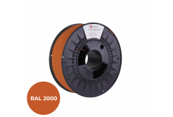 C-Tech 3DF-P-TPU90A-1.75-2000 3D filament, PREMIUM LINE, TPU 90A, flexibilis, sárga-narancs, RAL2000, 1,75mm, 1kg