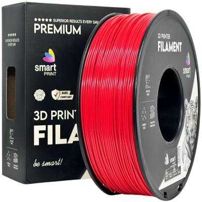 Smart Print FG-S138-E1, 3D filament, ASA, 1,75mm, 1000g, Piros (Red)
