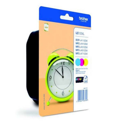 Brother LC-125XL multipack eredeti tintapatron