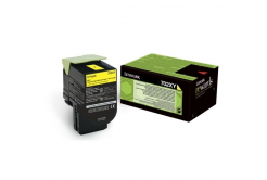 Lexmark 70C2XYE sárga (yellow) eredeti toner