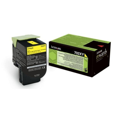 Lexmark 70C2XYE sárga (yellow) eredeti toner