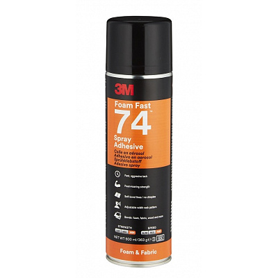 3M 74 Scotch-Weld™, lepidlo ve spreji na pěny, 500 ml