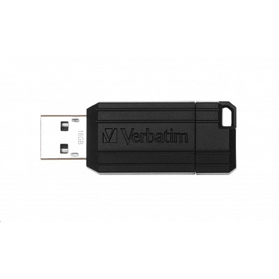 VERBATIM Flash Disk 16GB Store 'n' Go PinStripe, fekete