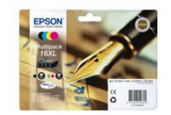 Epson T16264012, T162640 cián/bíborvörös/sárga/fekete (cyan/magneta/yellow/black) eredeti tintapatron