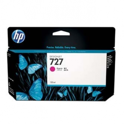 HP 727 B3P20A bíborvörös (magenta) eredeti tintapatron