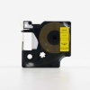 Dymo 53718, S0720980, 24mm x 7m, fekete nyomtatás / sárga alapon, kompatibilis szalag 