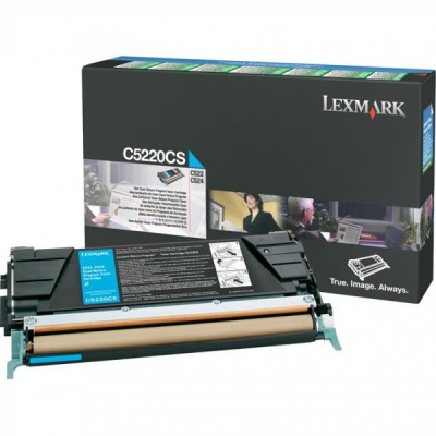 Lexmark C5220CS cián (cyan) eredeti toner