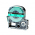 Epson LK-4GBP, SC12GW, C53S654405, 12mm x 9m, fekete nyomtatás / zöld alapon, kompatibilis szalag