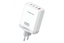 Powerton ENERGY QUANTIX hálózati adapter 100W, 4 port, 3x USB-C, 1x USB-A