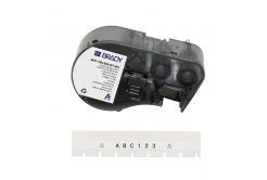 Brady M4C-250-595-WT-BK / 170949, 6.35 mm x 7.62 m, vinil, fekete nyomtatás / fehér alapon