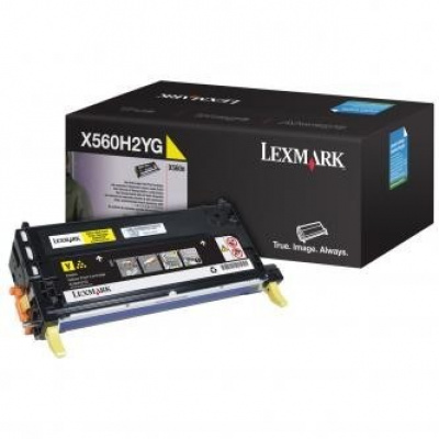Lexmark X560H2YG sárga (yellow) eredeti toner