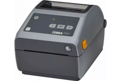 Zebra ZD621d ZD6A042-D4EF00EZ DT, 8 dots/mm (203 dpi), címkenyomtató, RTC, USB, USB Host, RS232, BT (BLE), Ethernet, vágó egység, grey (Utód GC420t)