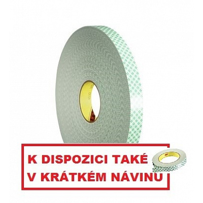 3M 4032 kétoldalas habragasztó szalag, fehér, vastagság 0,8 mm 9 mm x 66 m