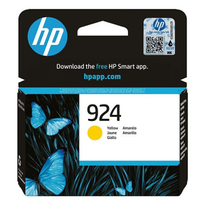HP 924 4K0U5NE sárga (yellow) eredeti tintapatron