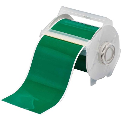Brady GlobalMark Vinyl B595 GREEN 100MM / 113123, címkék, GlobalMark Indoor/Outdoor Vinyl Tape, 100.00 mm x 30 m